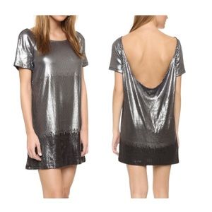 NWOT Free People sequin mini dress size L